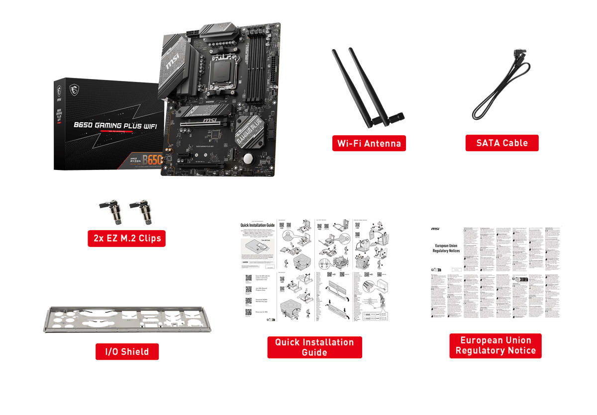 Msi b650 gaming plus wifi manual